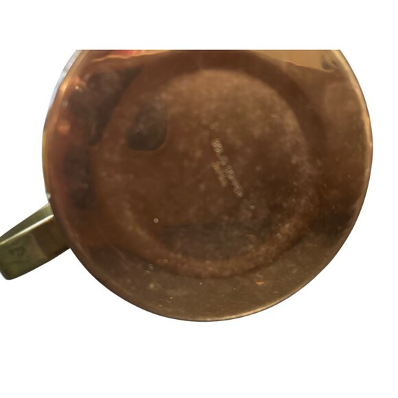 Vtg Solid Copper Brass Handles Mule Mugs Made in Japan Lot of 2 - Picture 6 of 7